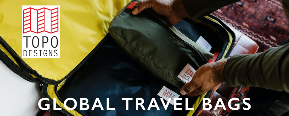 Topo Designs Global Travel Bags Topo Designs Global Travel Bags