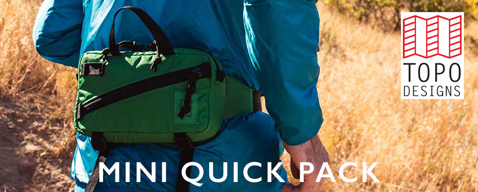 Topo Designs Mini Quick Pack