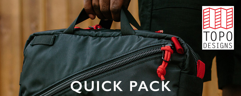 Topo Designs Quick Pack Topo Designs Quick Pack