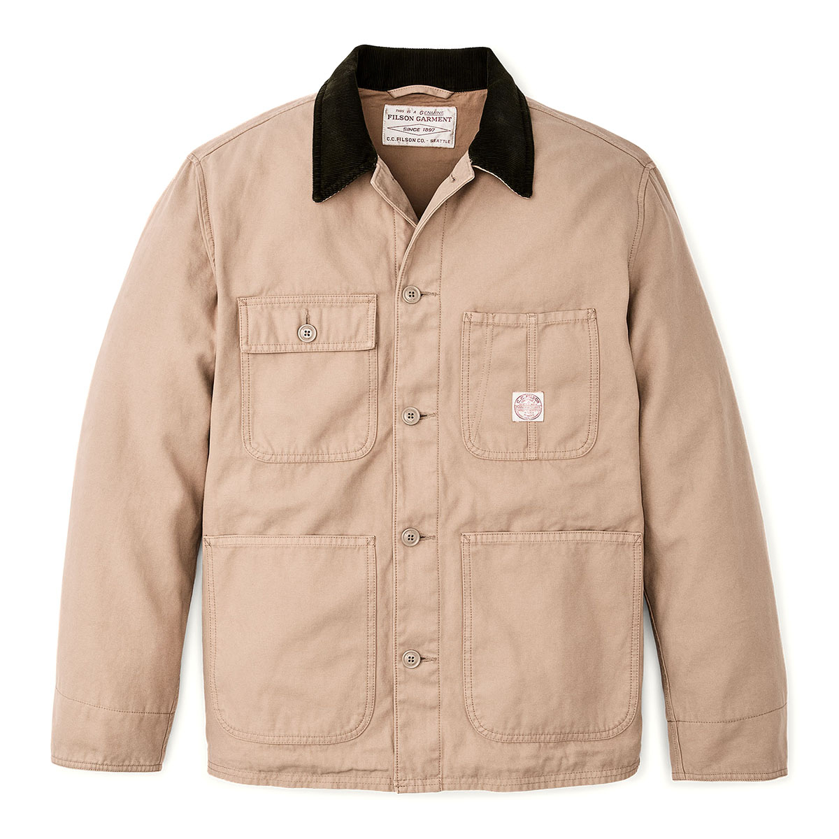 Filson Chore Coat Grey Khaki