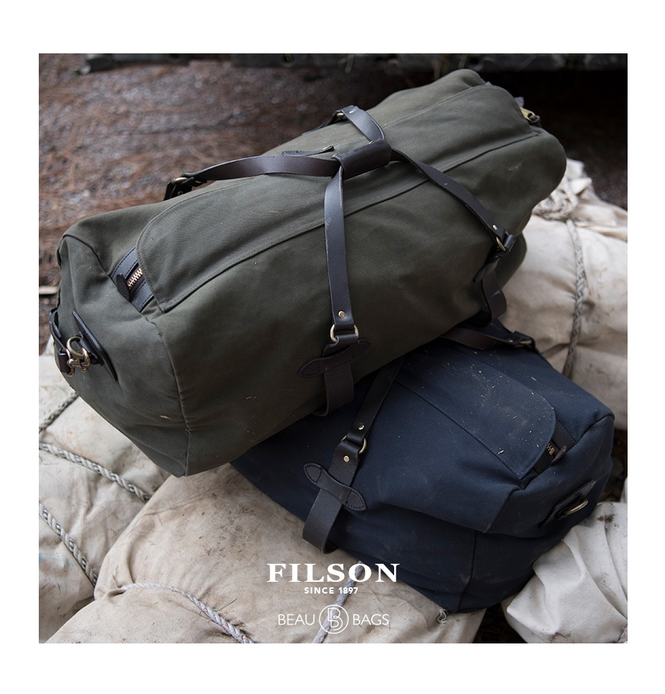 Filson large rugged twill duffle clearance bag