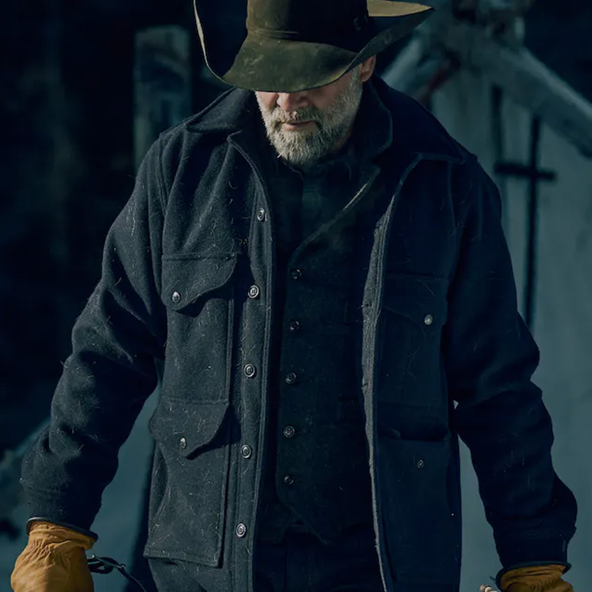 Filson Mackinaw Wool Cruiser Jacket Dark Navy, iconic Cruiser