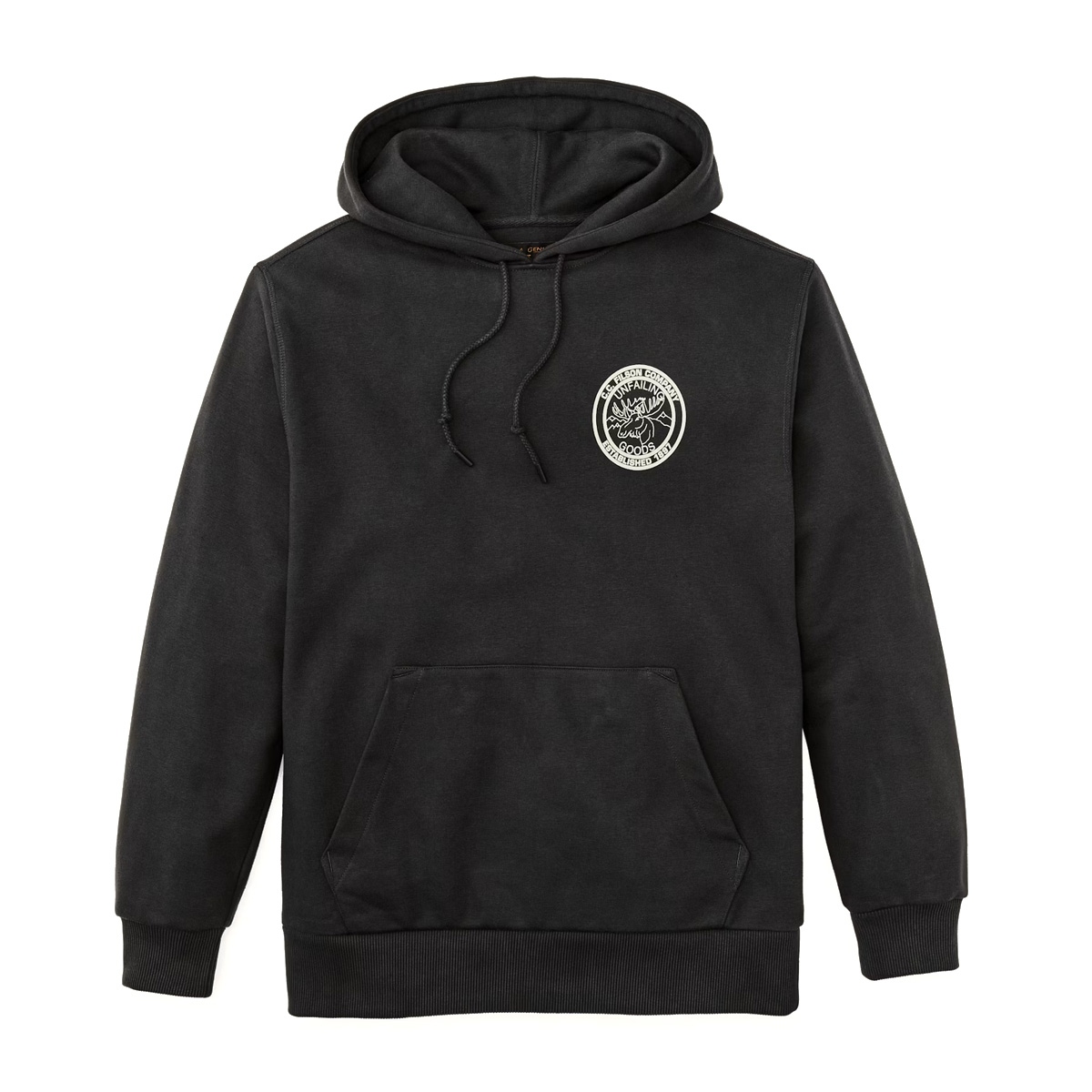 Filson Prospector Graphic Hoodie Faded Black/Moose