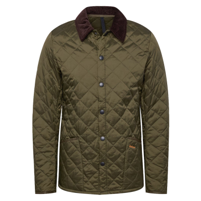 Barbour Reversible Fleece Jacket Fern