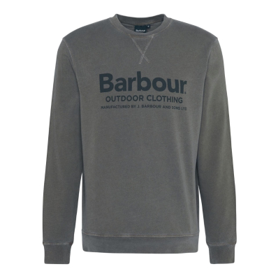 Barbour Holden Half Zip Lambswool Sweater Navy