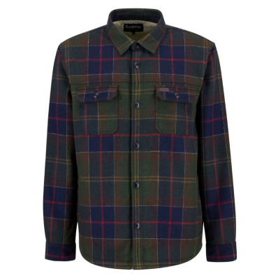 Barbour Holden Half Zip Lambswool Sweater Navy