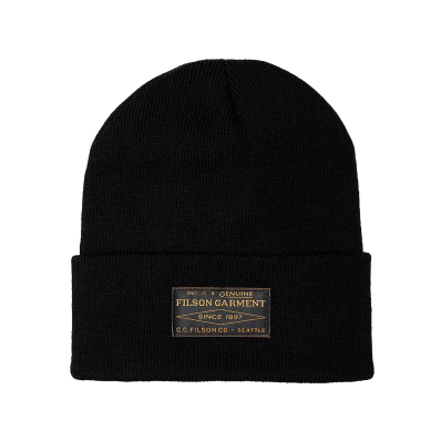 Filson Watch Cap Black