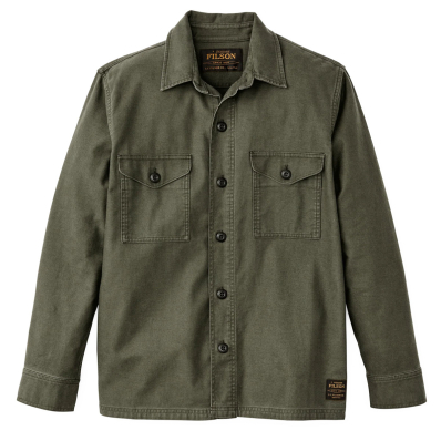 Filson Clarkston Jac-Shirt Labrador Brown front