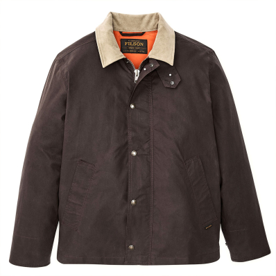 Filson Insulated Short Cruiser Dark Brown front