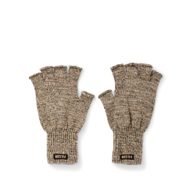 Filson Full Finger Knit Gloves Charcoal