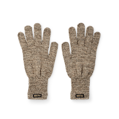 Filson Full Finger Knit Gloves Charcoal