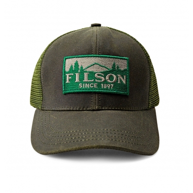 Filson Logger Mesh Cap 1130237-Otter Green