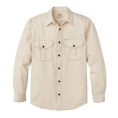 Filson Alaskan Guide Shirt Red Black front