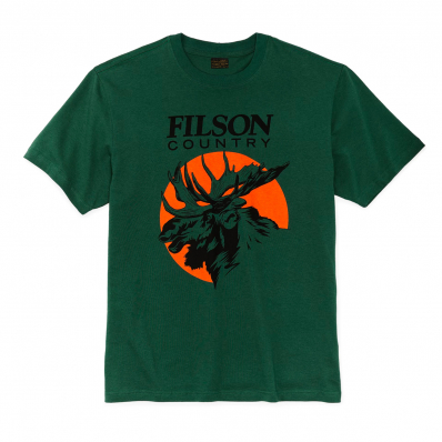 Filson Pioneer Graphic T-Shirt Steel/Game front