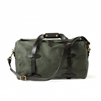Filson Rugged Twill Duffle Small Otter Green front