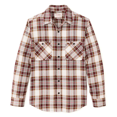 Filson Field Flannel Shirt Otter Green