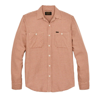 Filson Field Flannel Shirt Otter Green