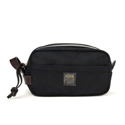 Filson Travel Kit Black front