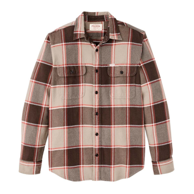 Filson Field Flannel Shirt Otter Green