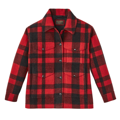 Filson Alaskan Guide Shirt Red Black front