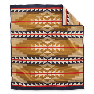 Pendleton National Park Full Blanket Glacier front Size: 203x229 cm