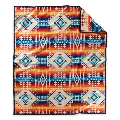 Pendleton National Park Full Blanket Glacier front Size: 203x229 cm