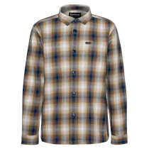 Barbour Sandside Checked Overshirt Navy