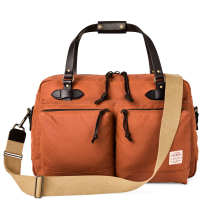 Filson 48-Hour Tin Cloth Duffle Bag Rust