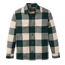 Filson Wool Jac-Shirt Pine/Beige Check