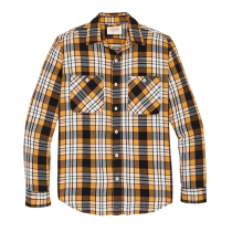 Filson The Rangeland Flannel Shirt Yellow/Faded Black Plaid
