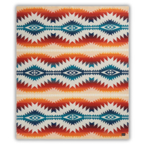 Pendleton Jacquard Napped Blanket Robe Sunset Pass