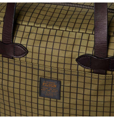 Filson Tote Bag With Zipper Cinder