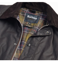 Barbour Holden Half Zip Lambswool Sweater Navy