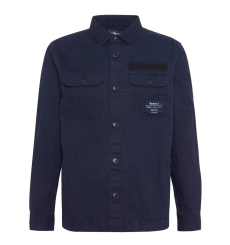Barbour Holden Half Zip Lambswool Sweater Navy