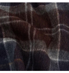 Barbour Brack Patchwork Tartan Scarf Cardinal/Classic
