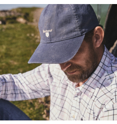 Barbour Holden Half Zip Lambswool Sweater Navy