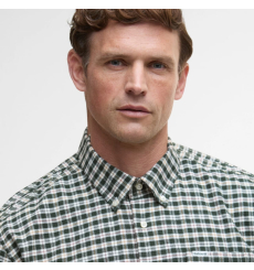 Barbour Holden Half Zip Lambswool Sweater Navy
