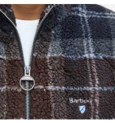 Barbour Reversible Fleece Jacket Fern