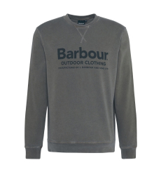 Barbour Holden Half Zip Lambswool Sweater Navy