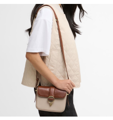 Barbour Wax Leather Briefcase Navy