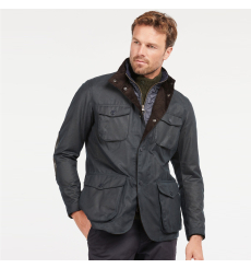 Barbour Holden Half Zip Lambswool Sweater Navy