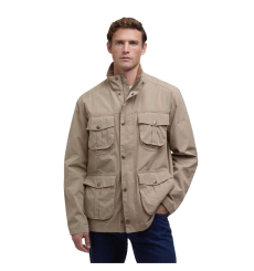 Barbour Holden Half Zip Lambswool Sweater Navy