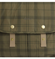 Barbour Wax Leather Briefcase Navy