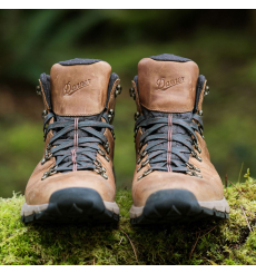 Danner Bull Run Moc Toe 6" Black front 1100