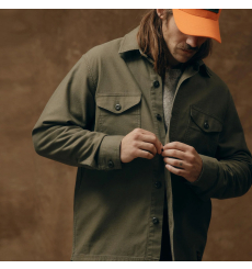 Filson Clarkston Jac-Shirt Labrador Brown front