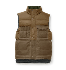 Filson Down Cruiser Vest Blue Coal