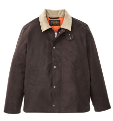 Filson Insulated Short Cruiser Dark Brown front