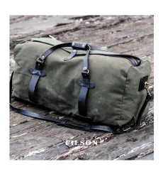 Filson Rugged Twill Duffle Bag Large Otter Green front