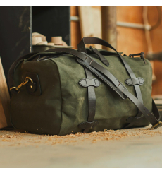 Filson Rugged Twill Duffle Small Otter Green front