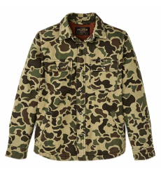 Filson Beartooth Jac Shirt Golden Brown Multi Stripe front